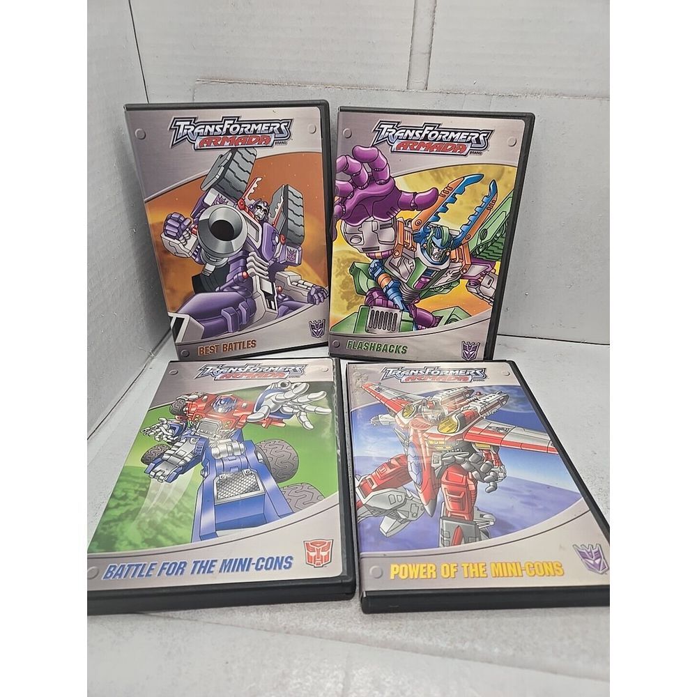 Transformers Armada‎ Dvds 4dvds Good Shape